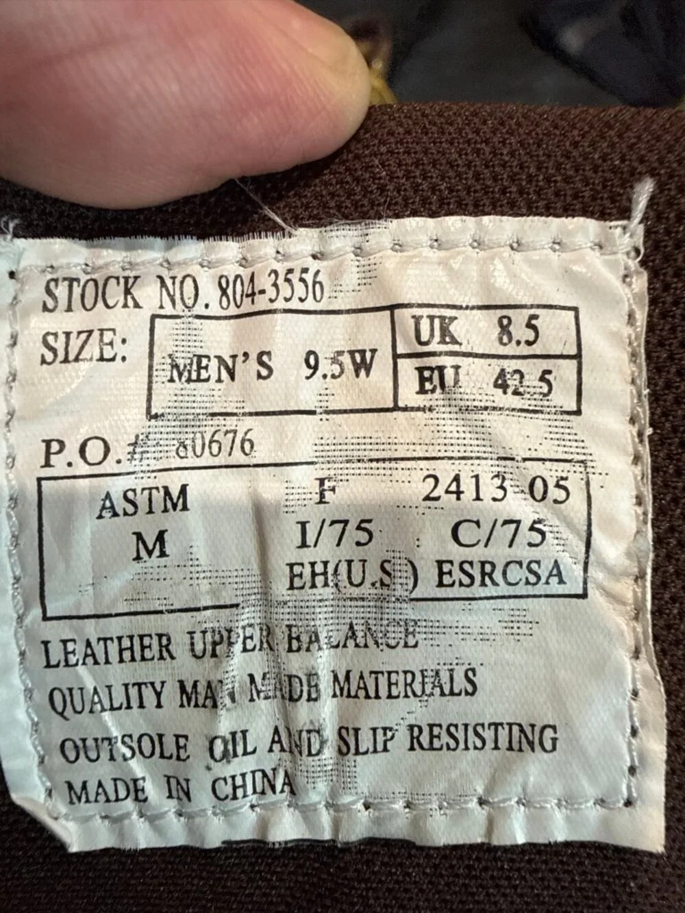 Thorogood Logger 9” Waterproof Steel Toe Boots 804-3556 Men’s 9.5W USA